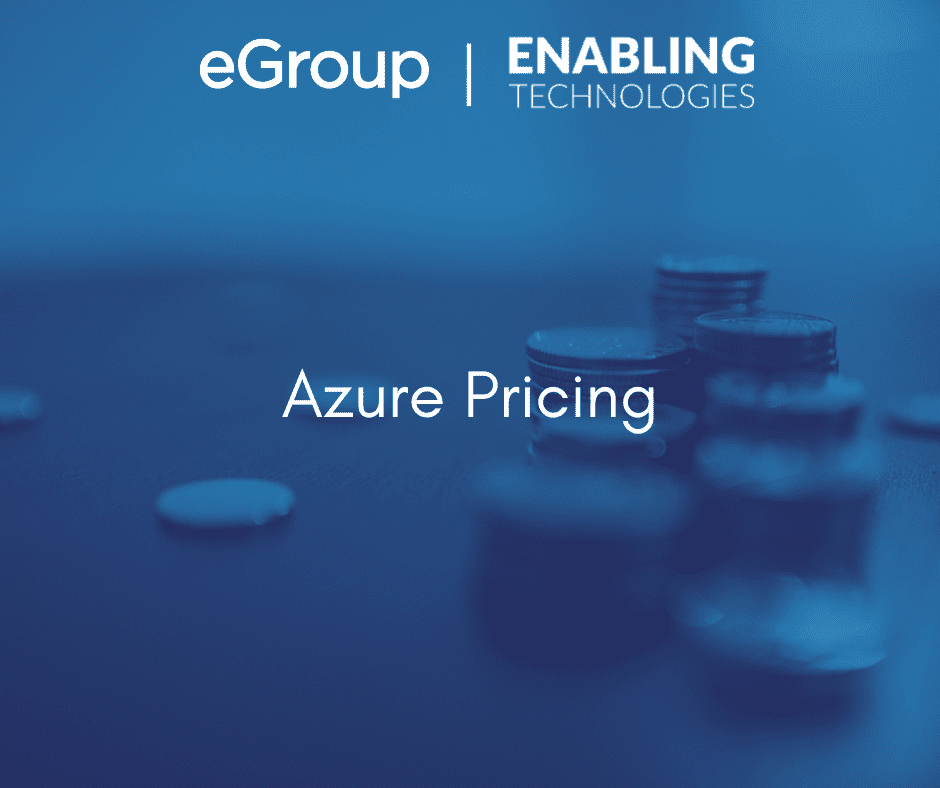 Azure Pricing eGroup US
