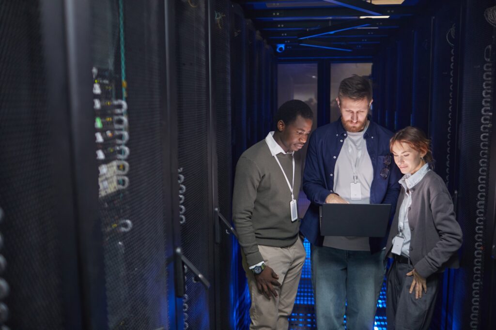 Working in Data Center Evaluating Server Performance