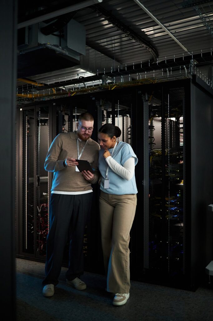 Discussing Server Maintenance in Data Center Environment