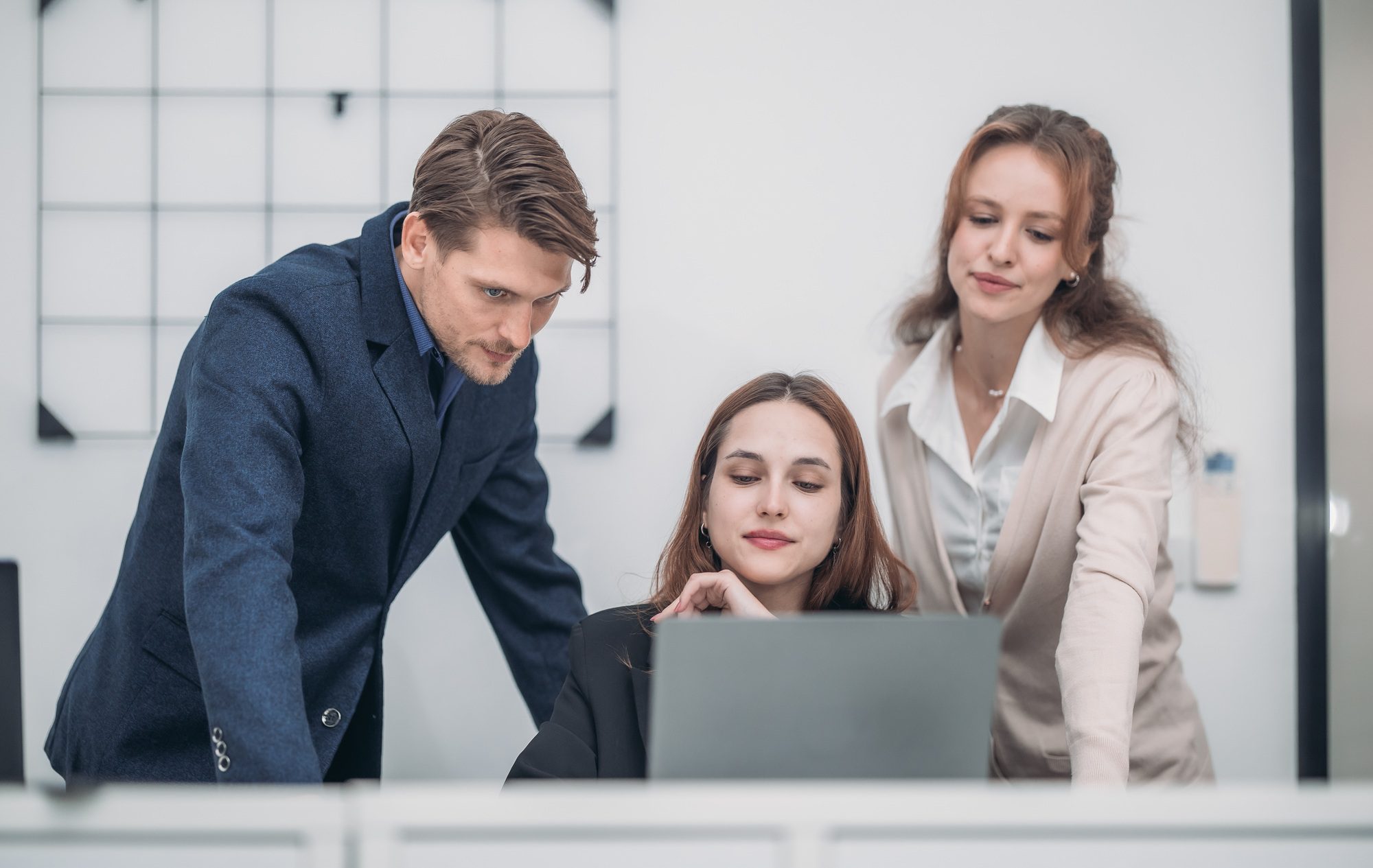 Financial Analyst Monitoring Stock Market Data